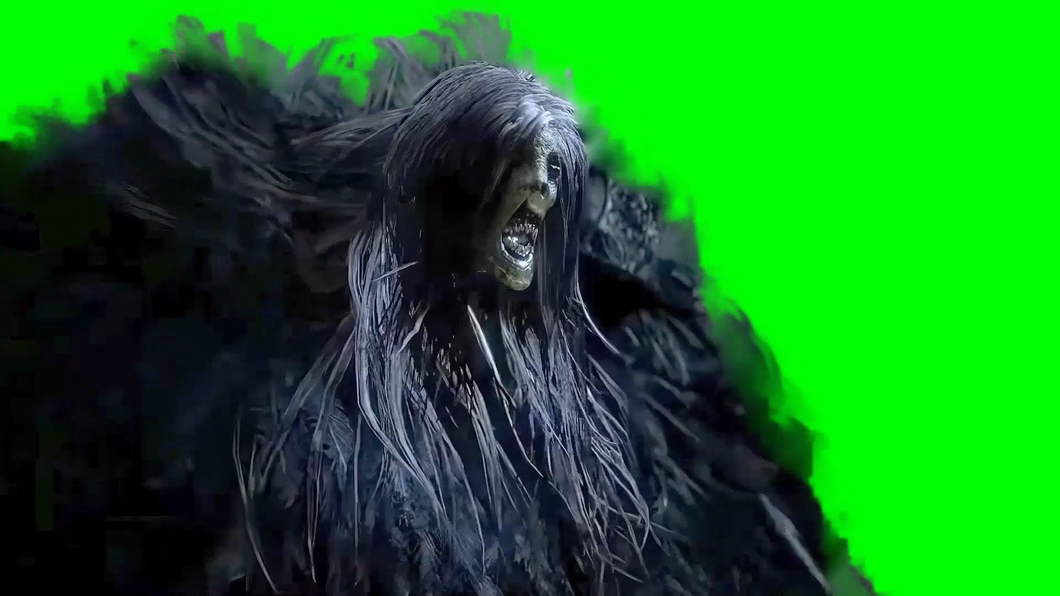 Father Ariandel Screaming meme - Dark Souls 3 (Green Screen)