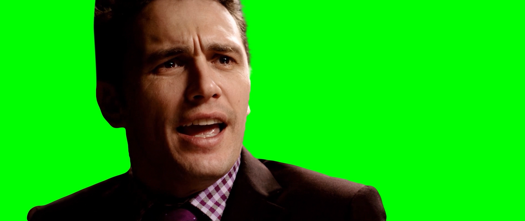 James Franco singing Firework by Katy Perry meme - The Interview (Green Screen)