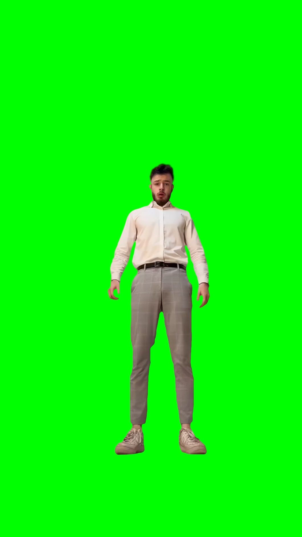 Hugo Hilaire Dancing to Je ne sais pas | Don't Copy My Flow meme (Green Screen)