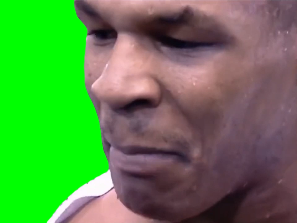 Mike Tyson - I wanna Eat His Children (Green Screen)