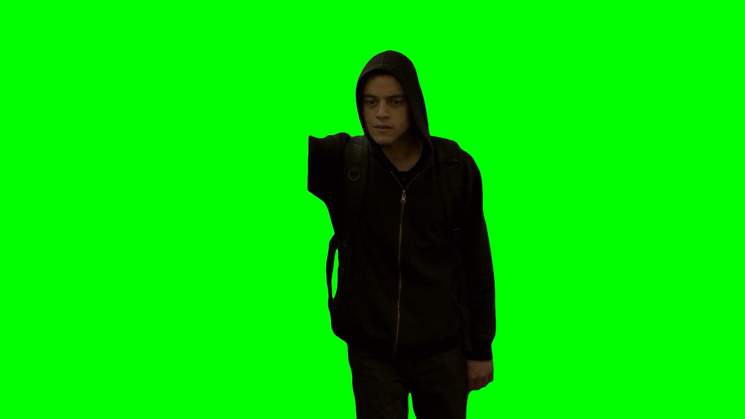 Mr. Robot What The Hell Am I Doing This Chick Is Out Of Her Mind (Green Screen)