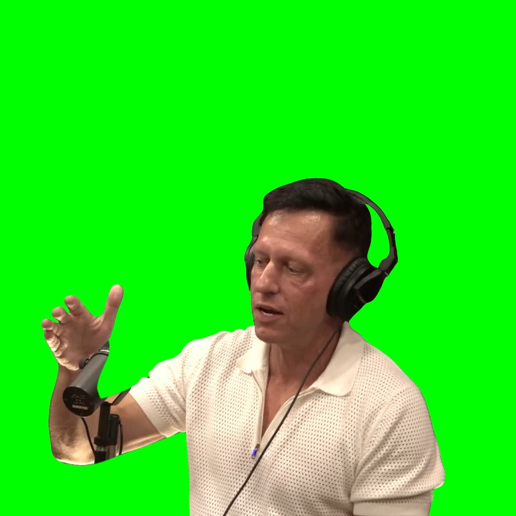 Peter Thiel stuttering 