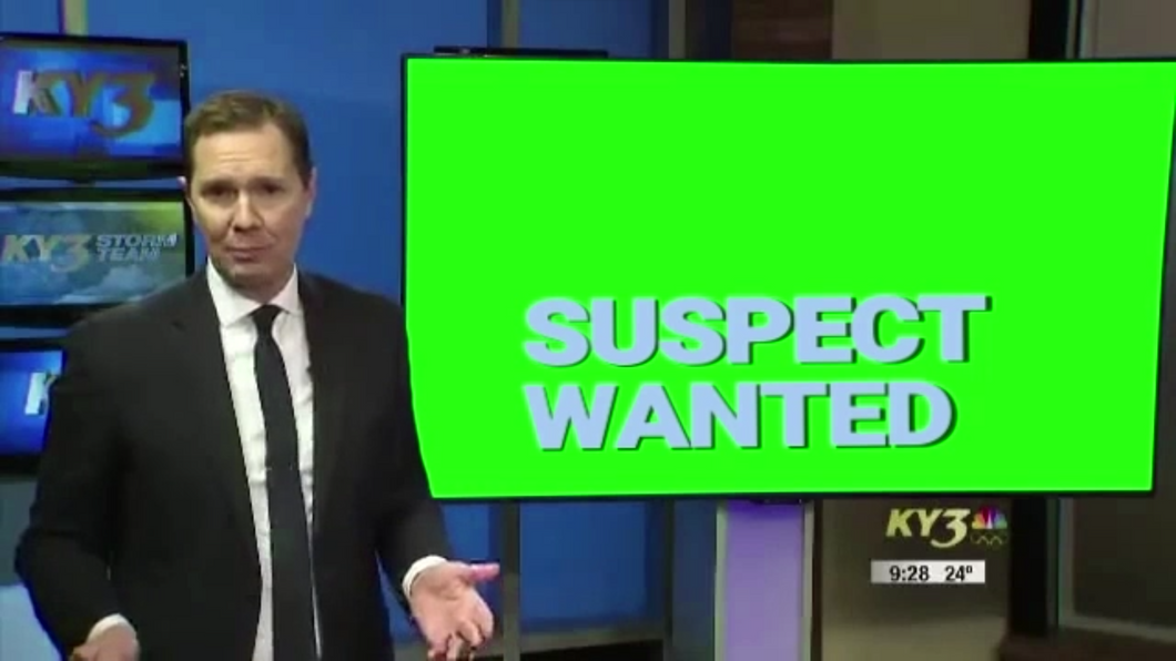 News Anchor Laughs At Worst Police Sketch Fail News Blooper (Green Screen)