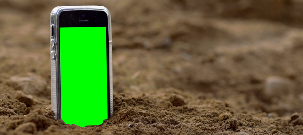 Keanu Reeves Phone (Green Screen)