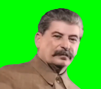 Stalin Stares At You (Green Screen)