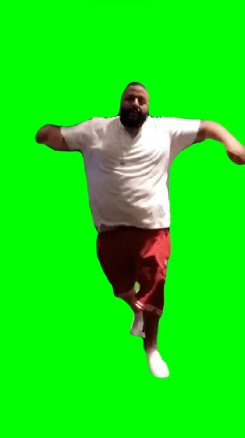 DJ Khaled dancing meme (Green Screen)