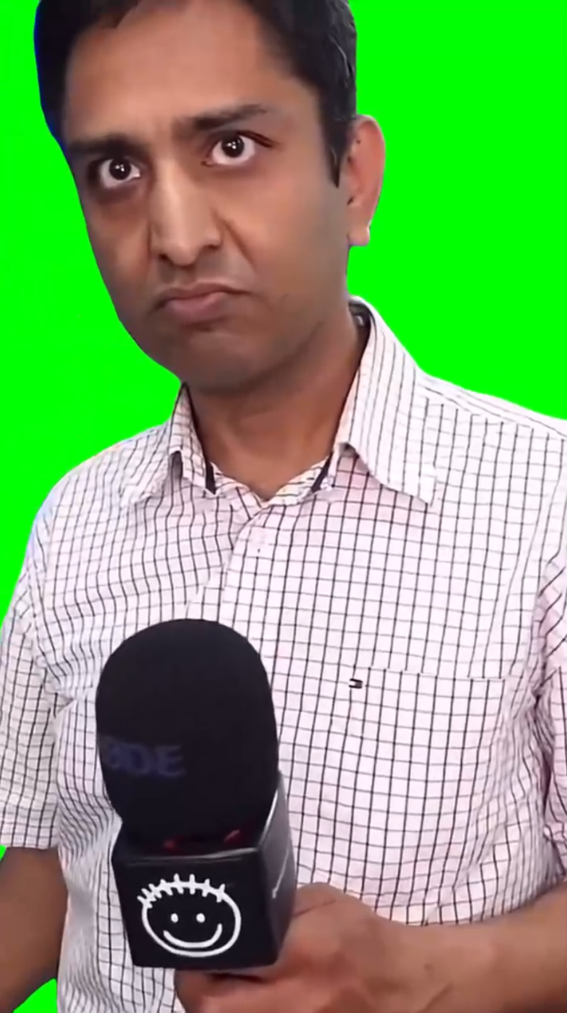 We don't give free samples (Green Screen)