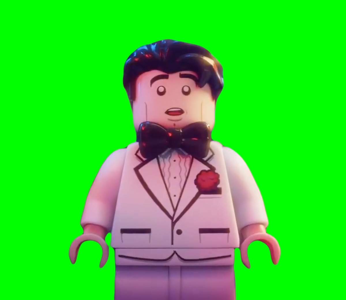 LEGO Batman falling in love meme - The Lego Batman Movie (Green Screen ...