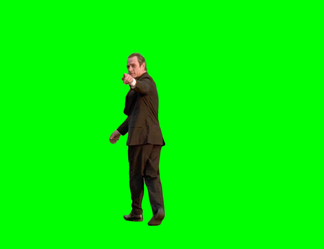 Oh yeah it’s worth it, if you’re strong enough! - Men in Black meme (Green Screen)