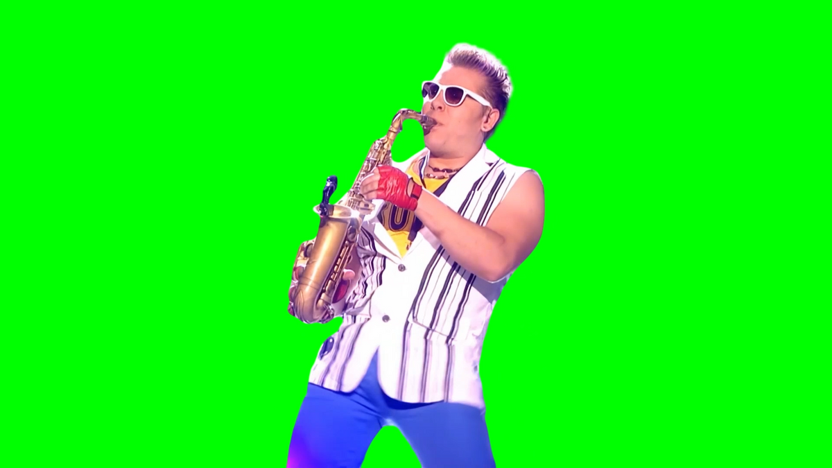 Epic Sax Guy meme (Green Screen) – CreatorSet