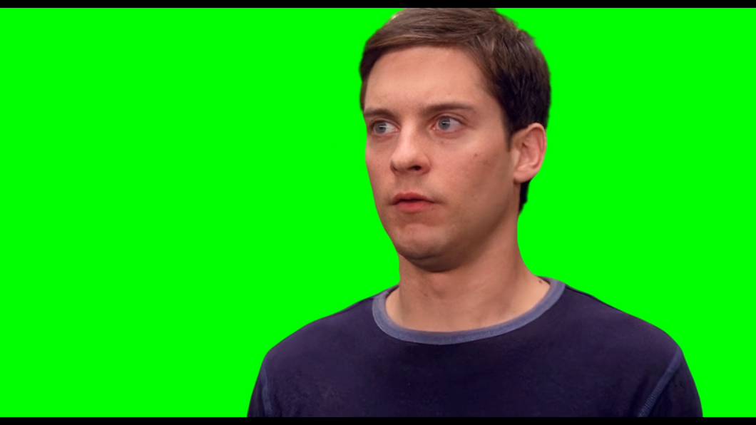 I Don't Wanna Fight You Flash! meme - Peter Parker vs Flash Thompson Spider-Man (Green Screen)