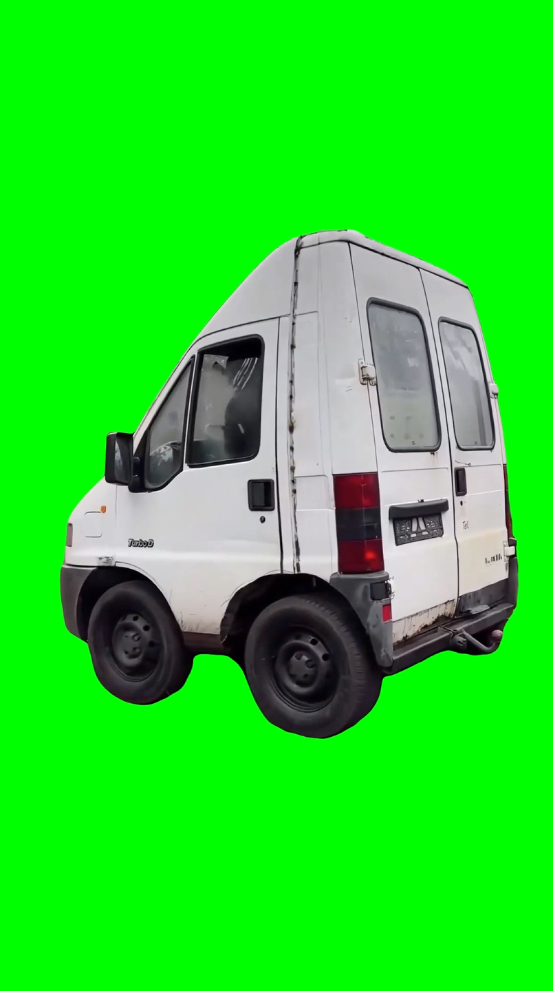 Tiny Mini Van meme - MotoKoty (Green Screen)