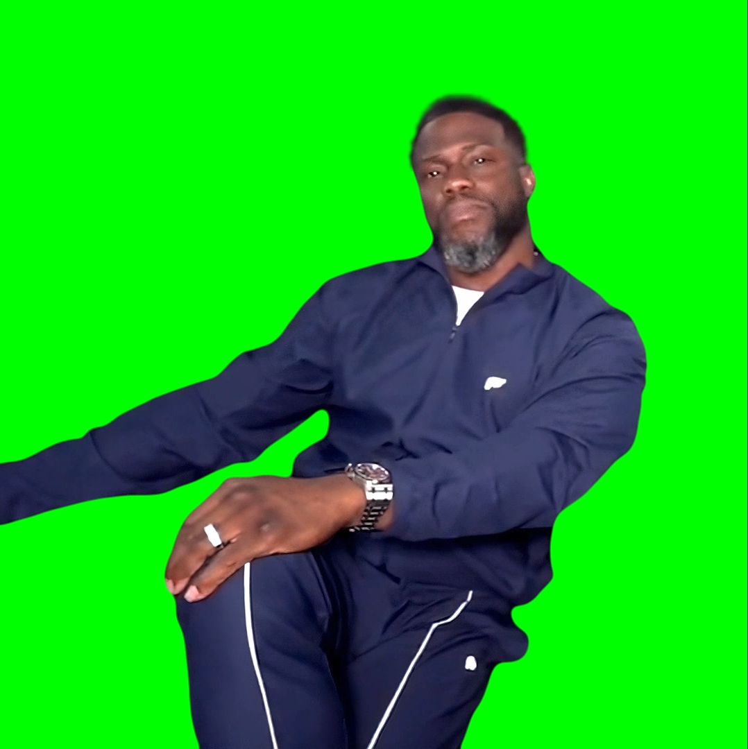 Kevin Hart Rizz Locking in meme - Kai Cenat Livestream (Green Screen ...