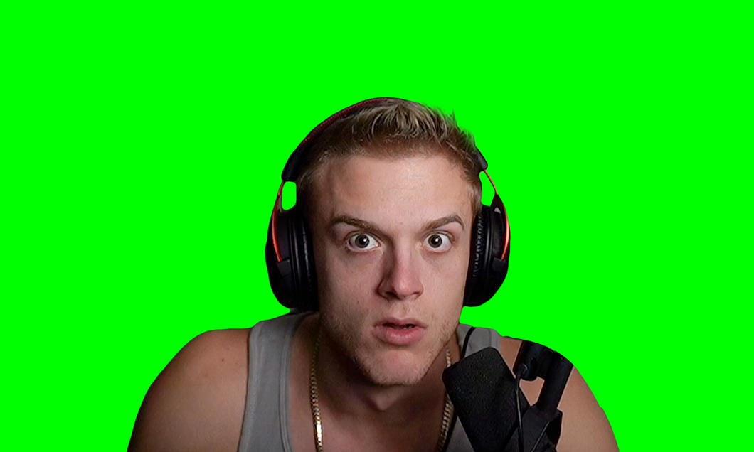 Joe Bartolozzi's Pc Almost Crashes Randomly meme (Green Screen)