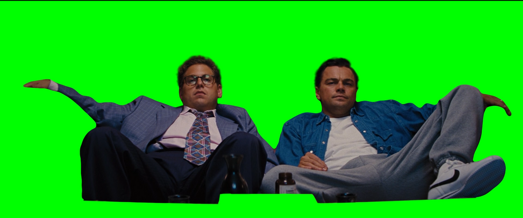 You Feel Anything? meme - The Wolf of Wall Street (Green Screen)