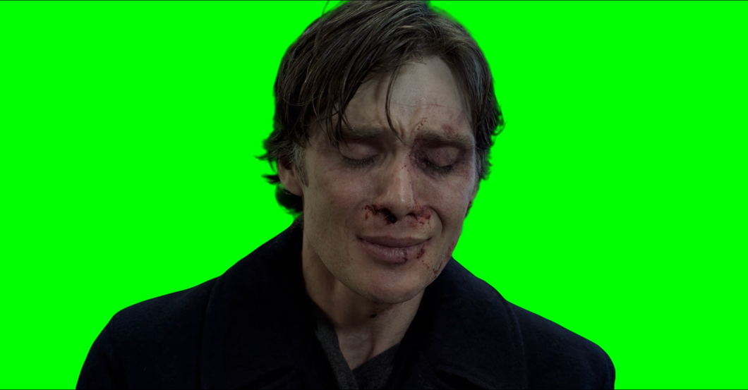 Cillian Murphy Crying meme - The Delinquent Season (Green Screen)