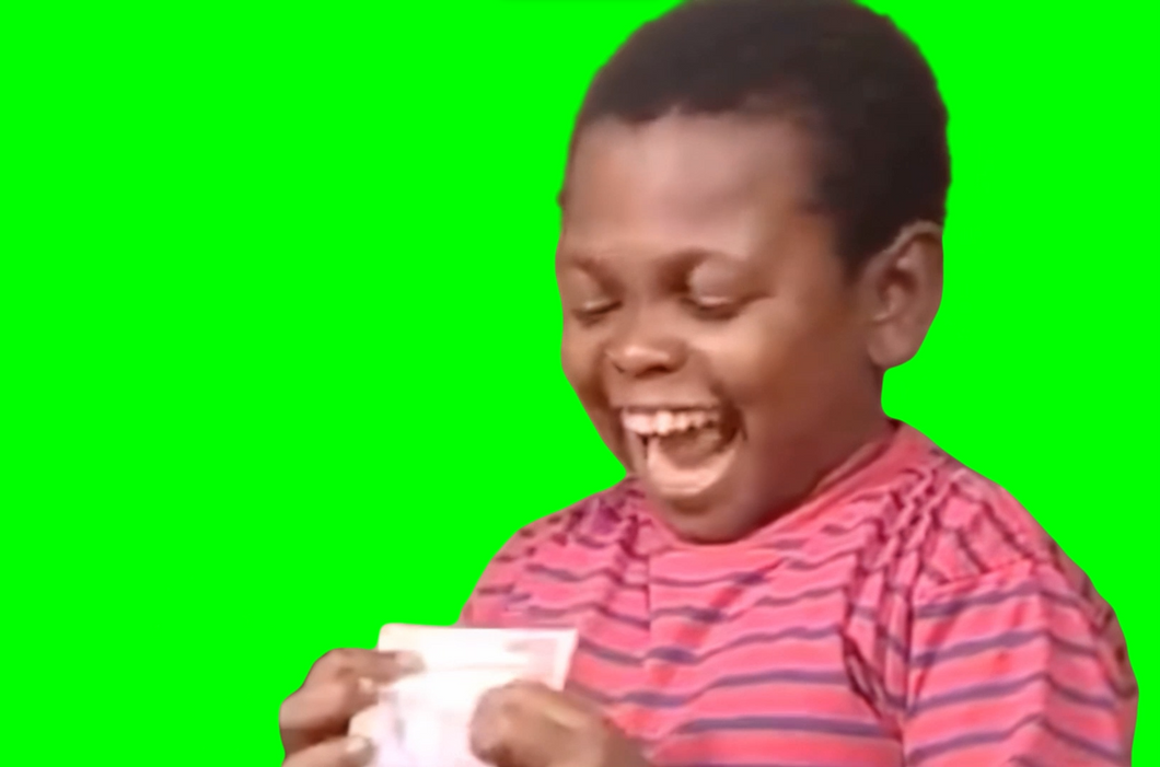 Black Kid saying 