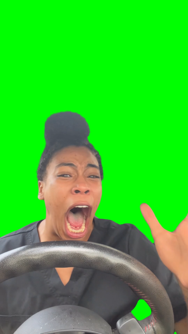 Woman screaming 