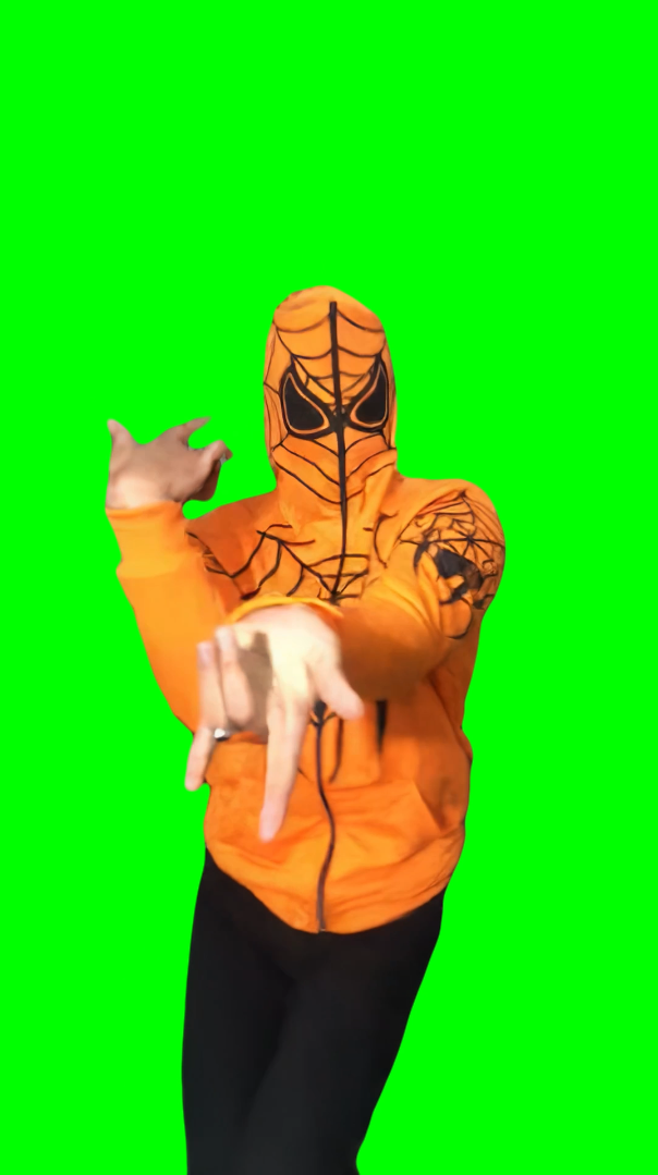 Egyptian Spider-Man Dancing meme  (Green Screen)