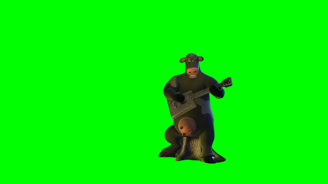 Barnyard - No I Won’t Back Down meme (Green Screen)