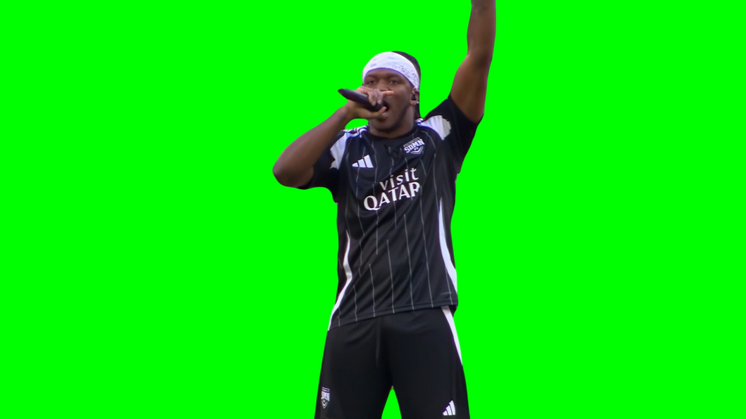 KSI Dancing meme - Thick of It Performance  (Green Screen)