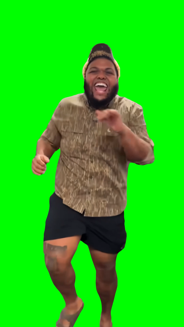 Druski Dancing meme - Jennifer Hudson Show  (Green Screen)