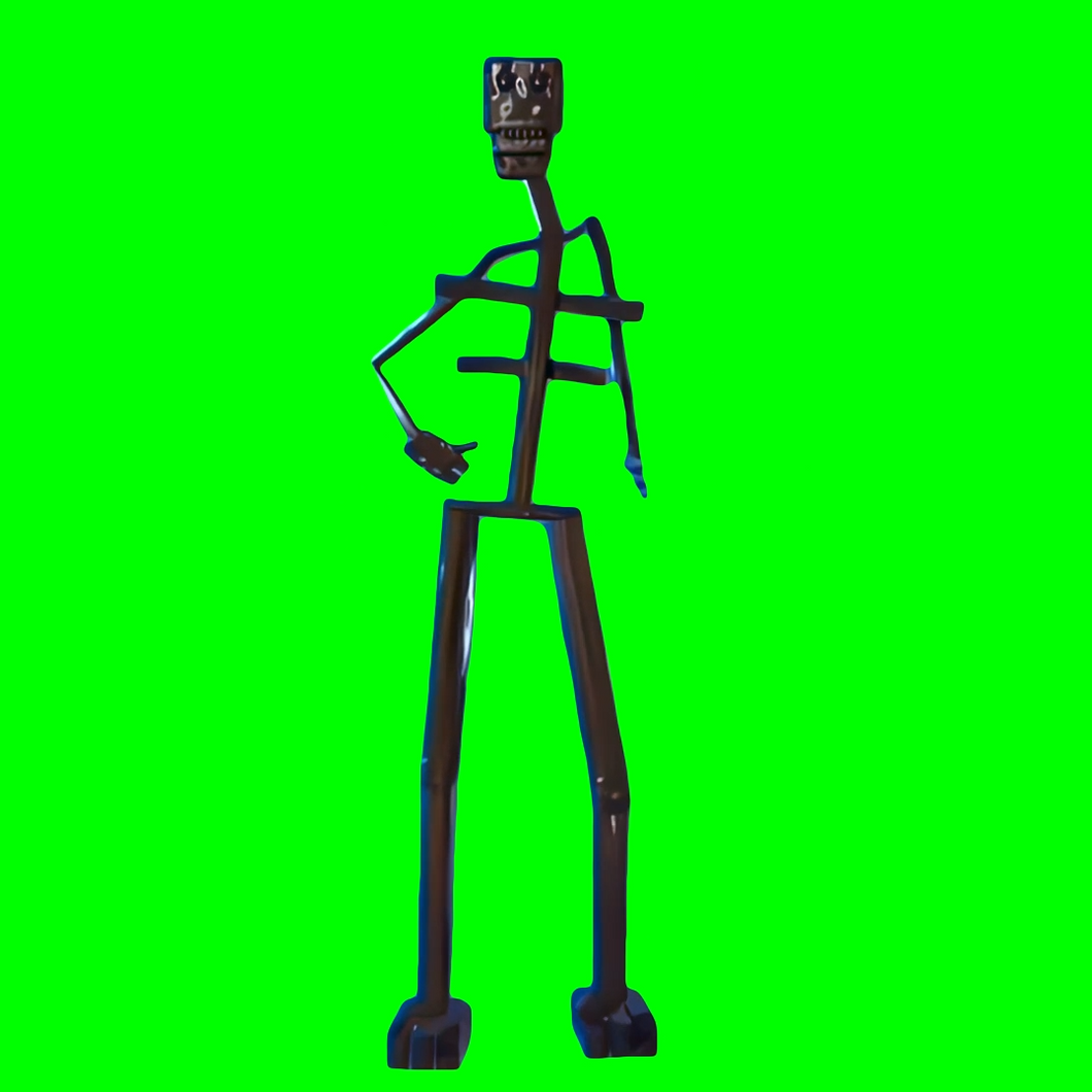 Endoskeleton Dancing meme (Green Screen)