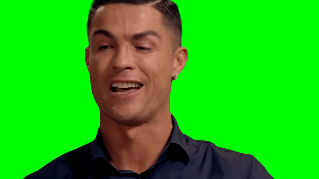 Cristiano Ronaldo Crying and Saying 