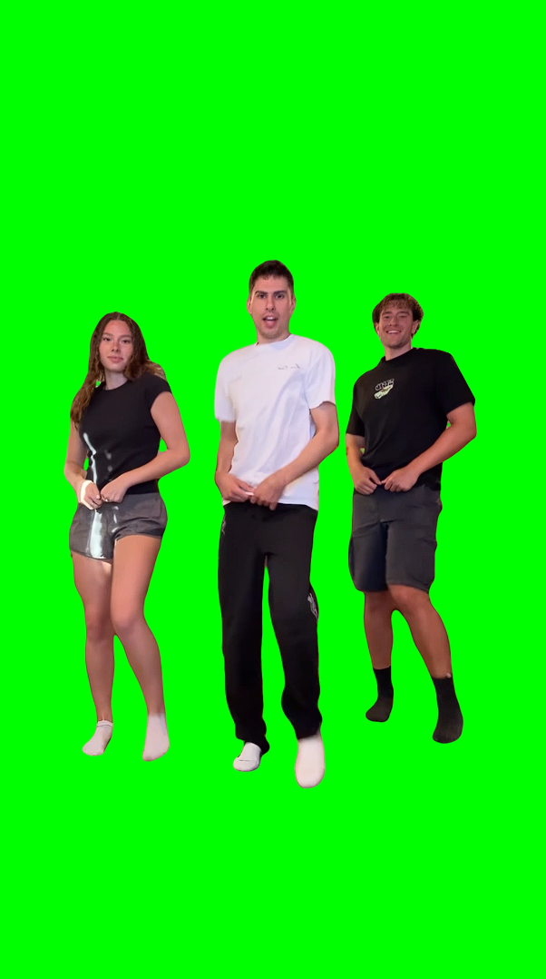 Jerseyyjoe Dancing meme (Green Screen)