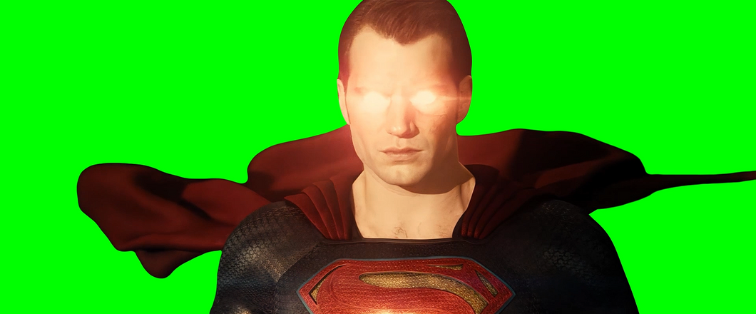 Superman Healing Meme - Batman v Superman: Dawn of Justice (Green Screen)