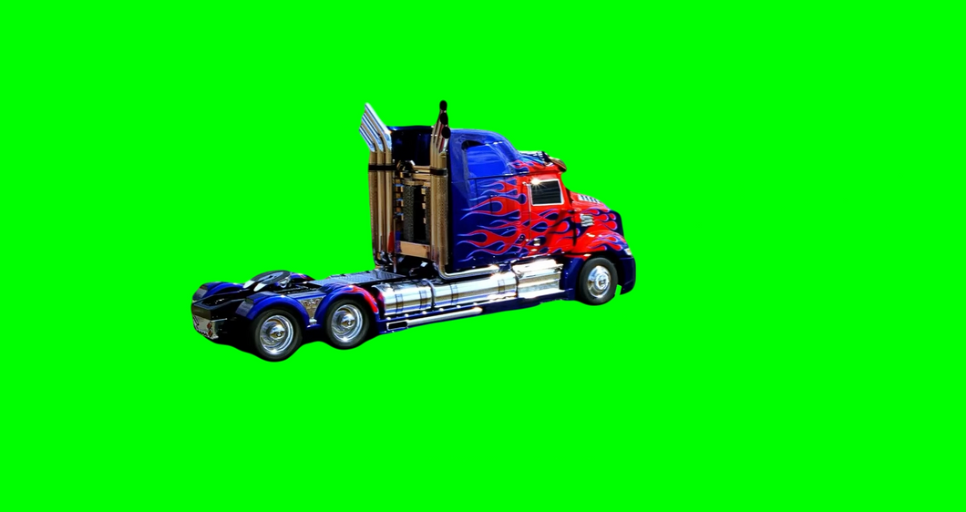 Optimus Prime Rusty to New meme - Transformers: The Last Knight (Green Screen)
