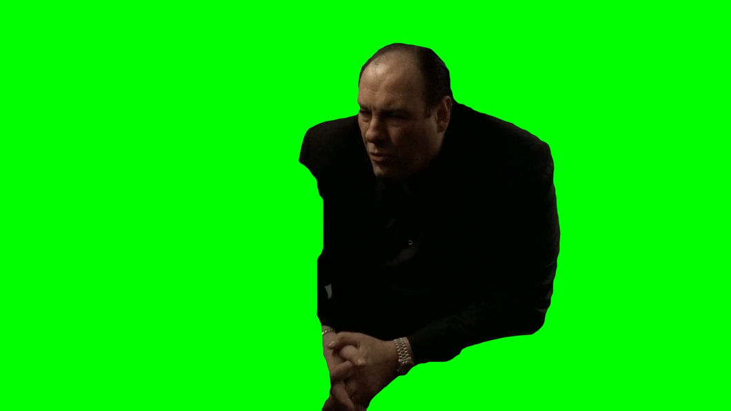 The Sopranos - Silvio Calls Out Tony (Green Screen)