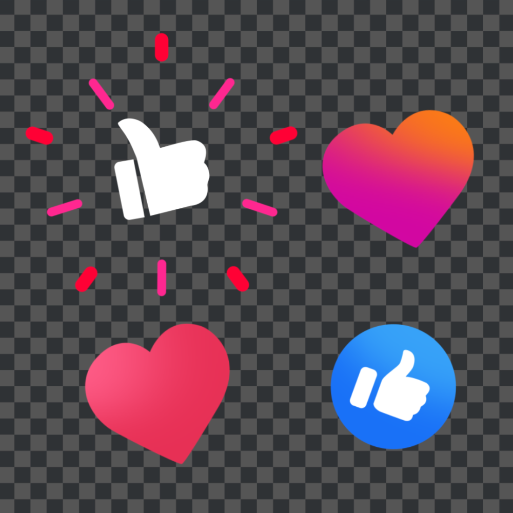 Social Media Like Animation Pack | YouTube & TikTok Engagement Overlays | Motion Graphics for Reels and Shorts