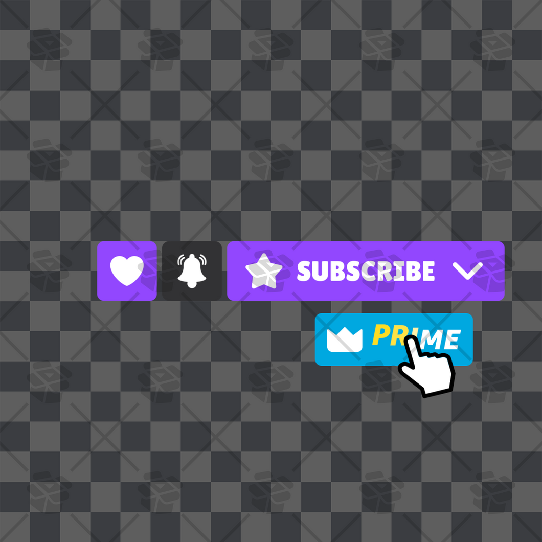 Twitch Follow & Prime Reminder Animation
