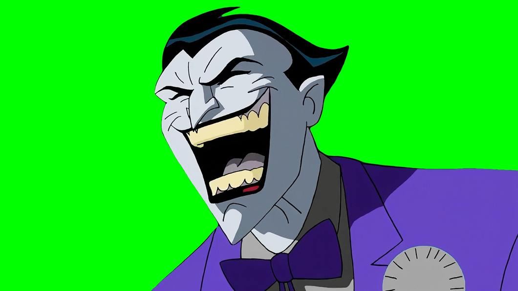 Joker Laughing - Mark Hamill Joker Laughing (Green Screen)