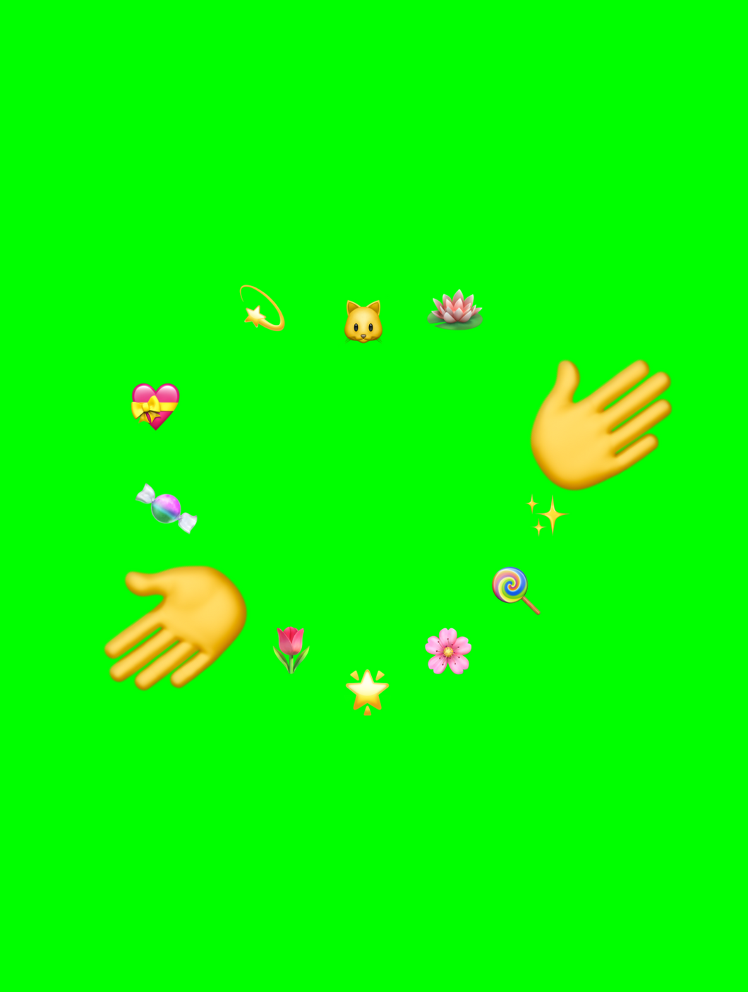 Nya Emoji TikTok Trend (Green Screen)