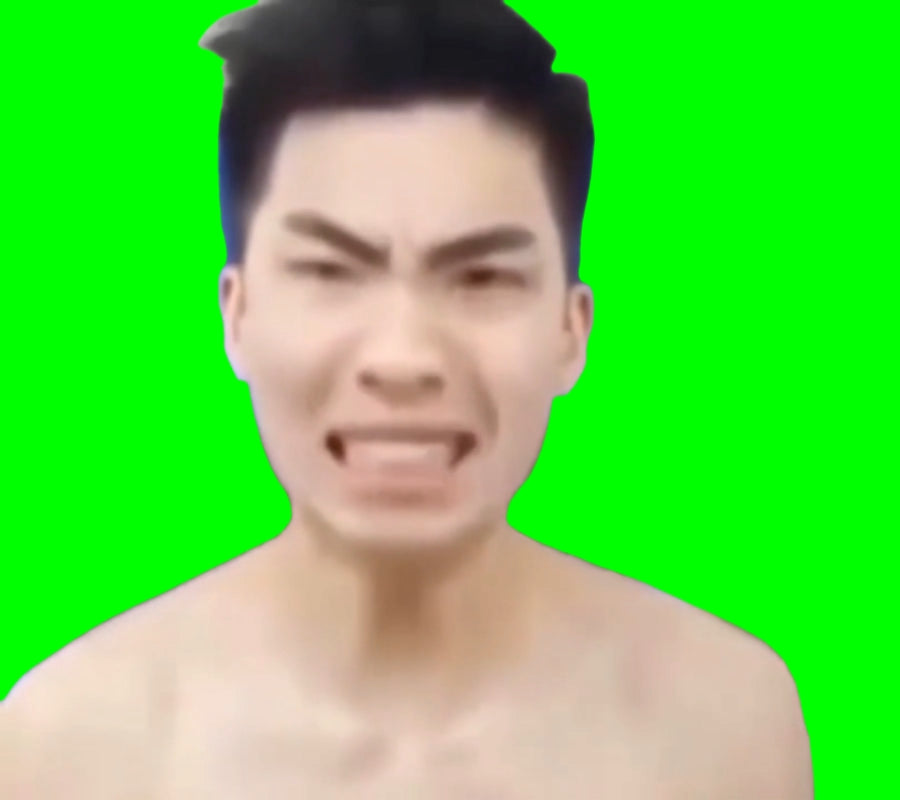 Ricegum - Now Im Really Mad (Green Screen)
