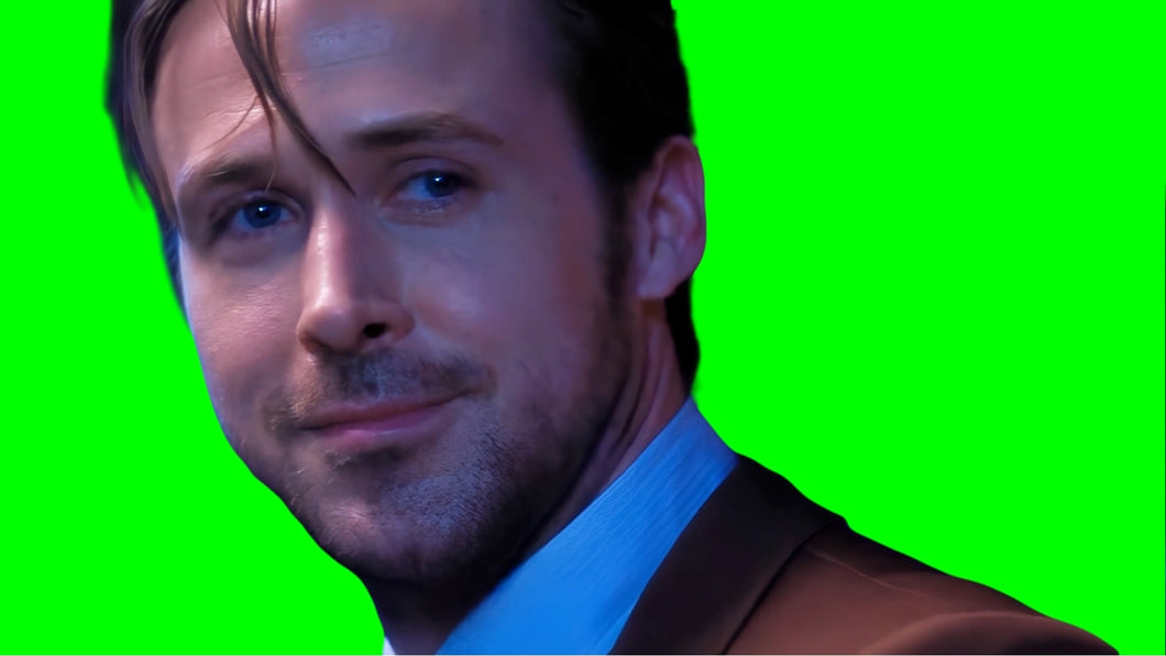 La La Land ending - Ryan Gosling and Emma stone smiling (Green Screen)