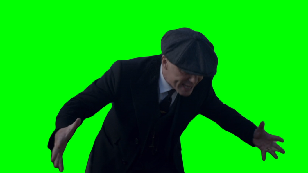 What do I have to do to make people listen to me?! - Thomas Shelby (Green Screen)