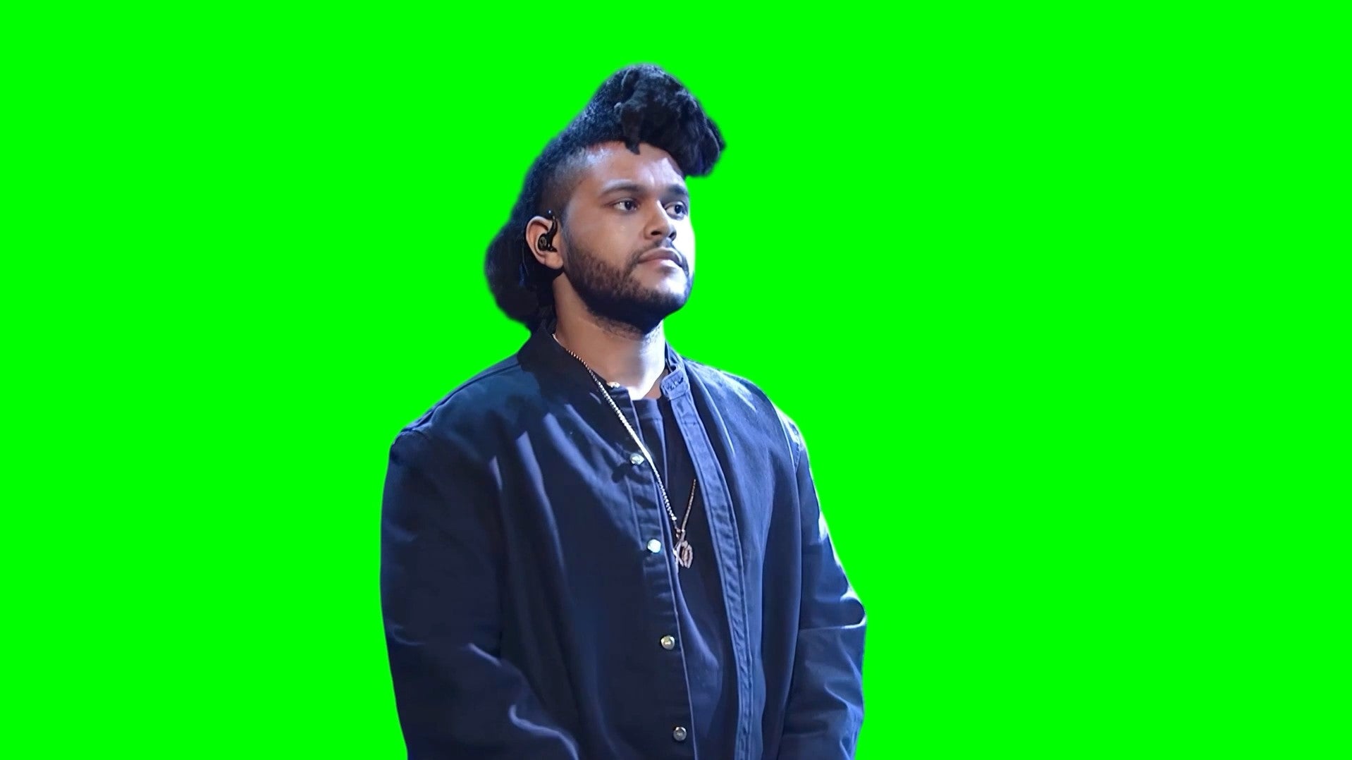 The Weeknd and Future Handshake meme - Low Life Live SNL (Green Screen)