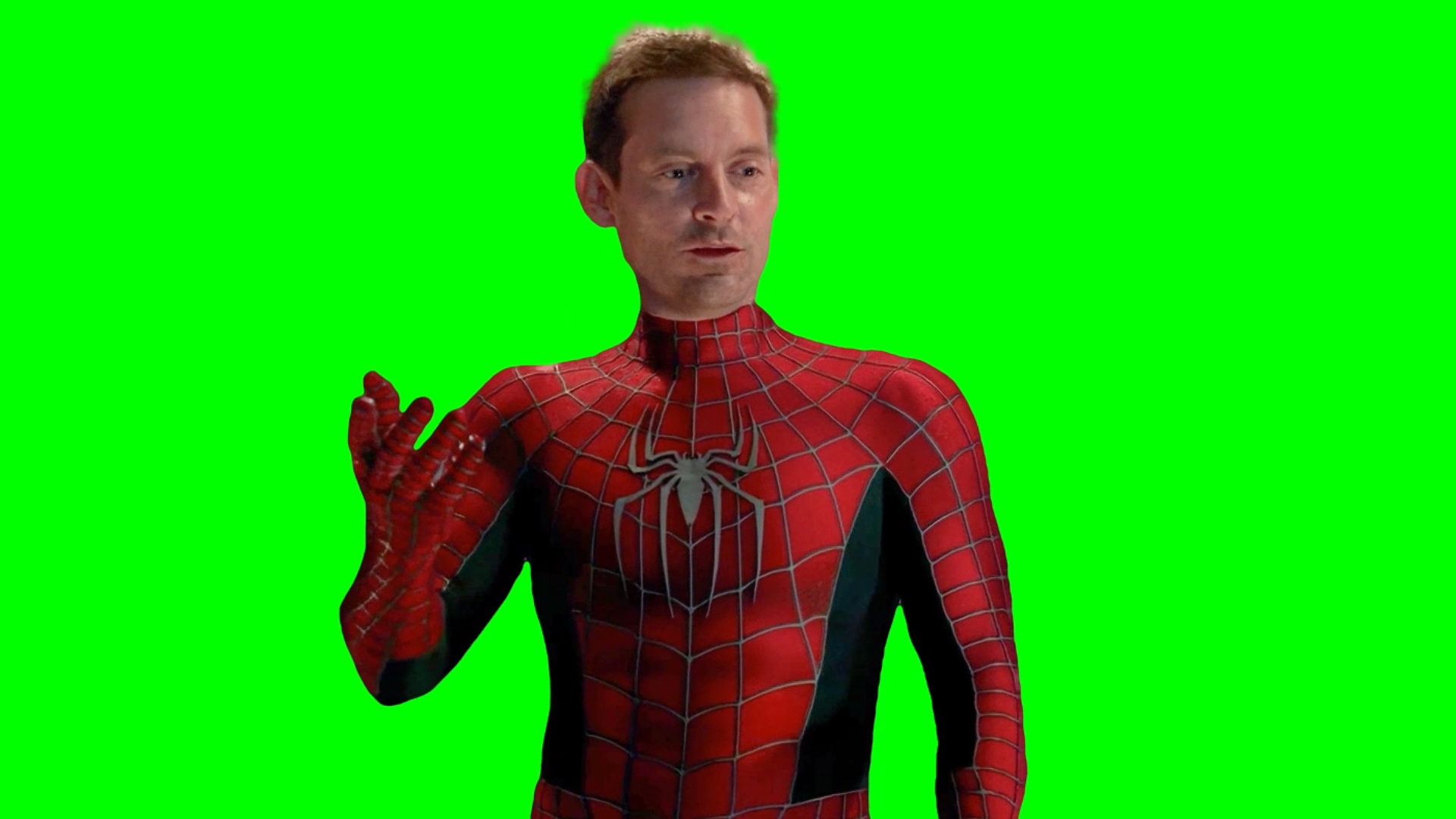I wish I could tell you, breathing just happens - Spider-Man: No Way Home (Green Screen)