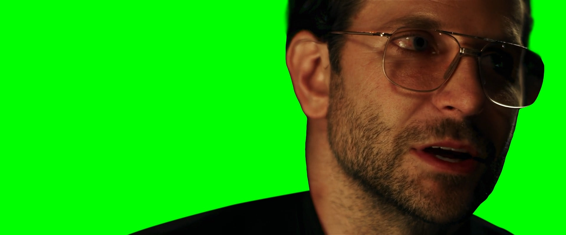 Bradley Cooper saying “I’m On A Watchlist” meme - War Dogs (Green Screen)