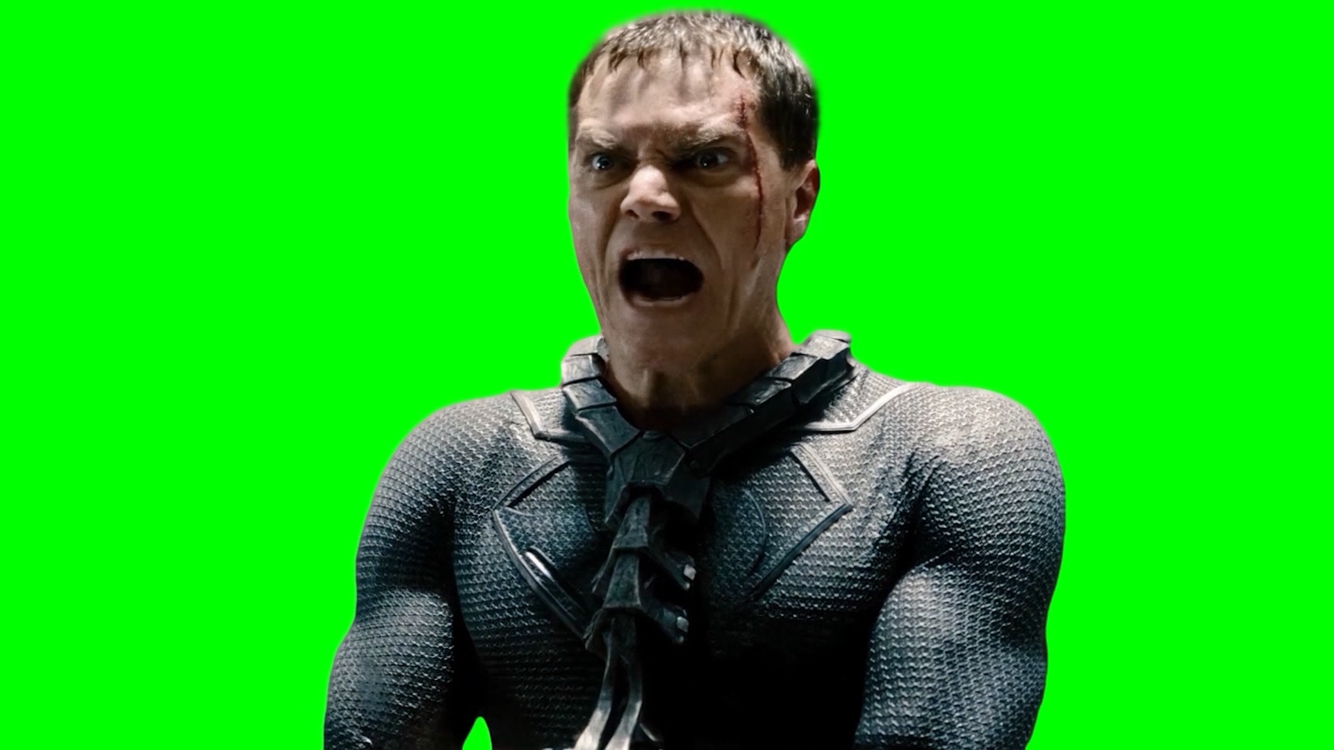 General Zod screaming 