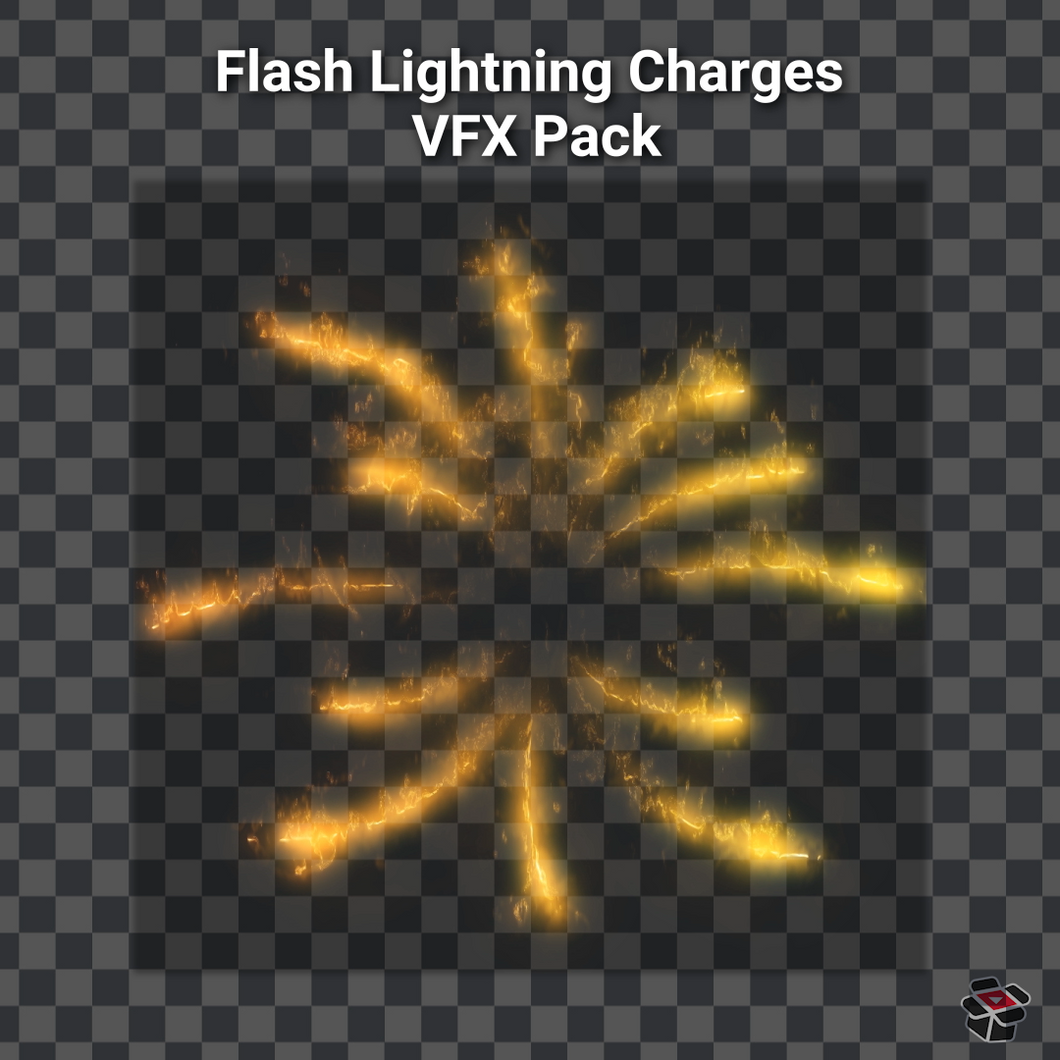Flash Lightning VFX Pack (15-Pack)