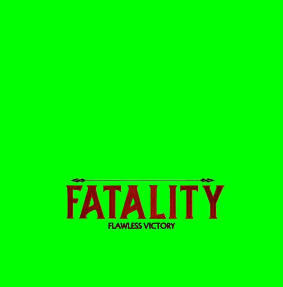 Mortal Kombat Fatality (Green Screen)