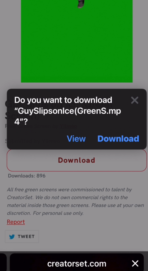 How To Save CreatorSet Green Screens (Tutorial)