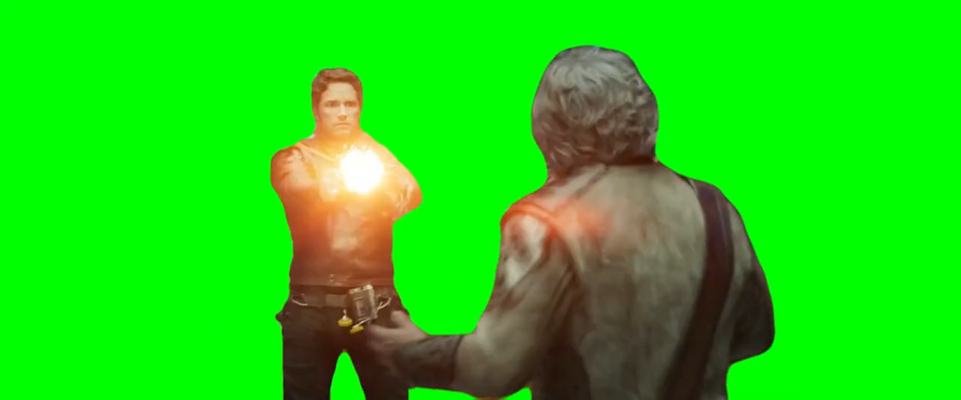 I Know That Sounds Bad StarLord Vs Ego V1 (Green Screen)