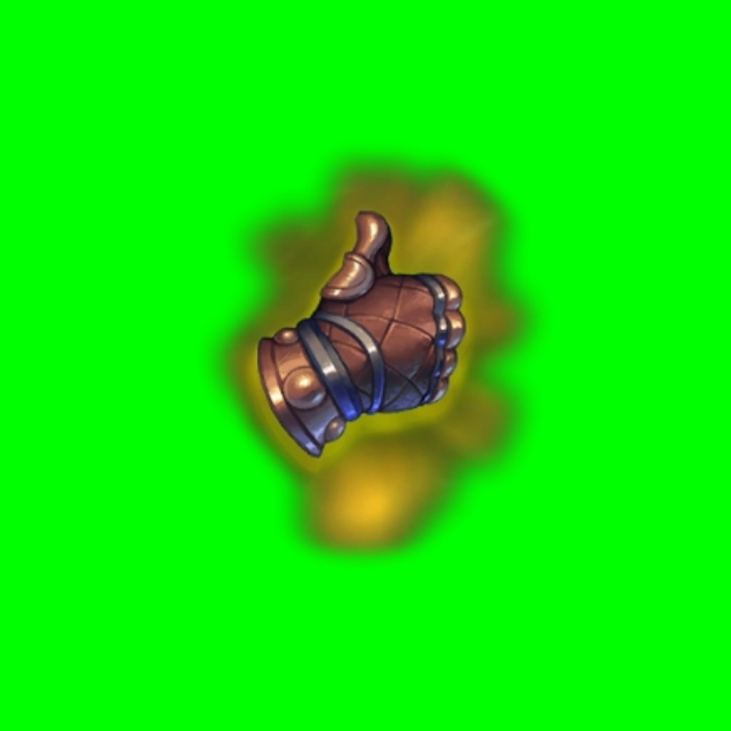 League of Legends Thumbs Up Emote (Green Screen)