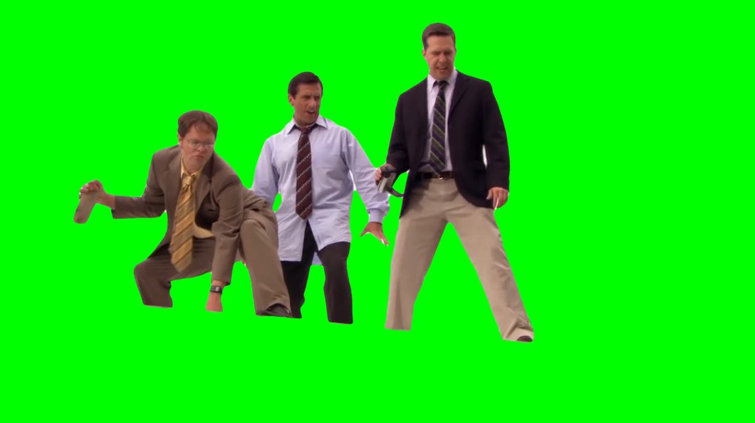Hardcore Parkour - The Office (Green Screen)