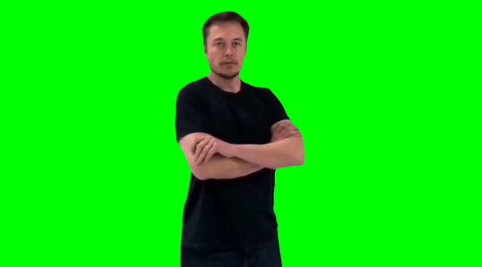 This is Elon Musk (Green Screen)